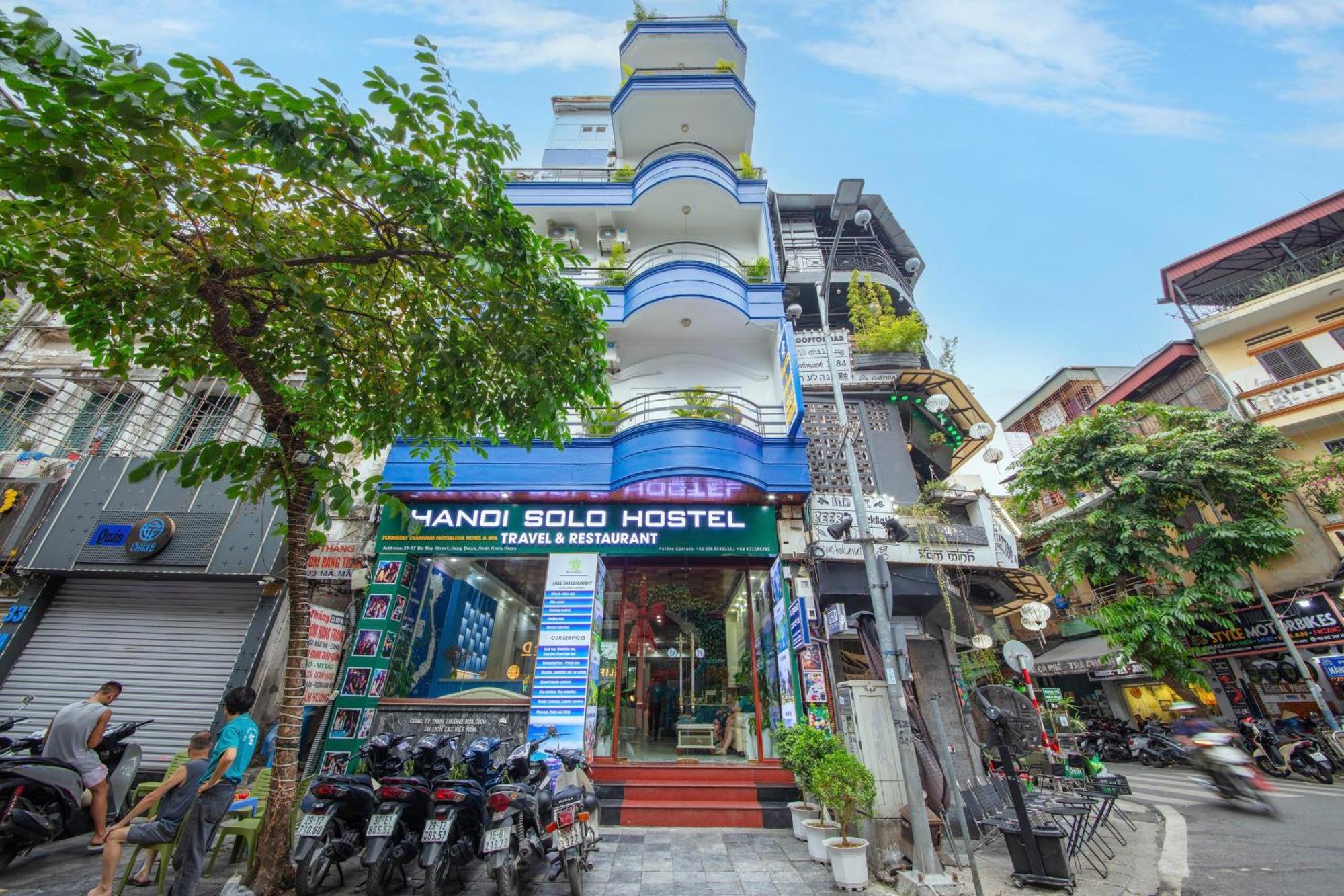 Hanoi Solo Hostel Exteriör bild