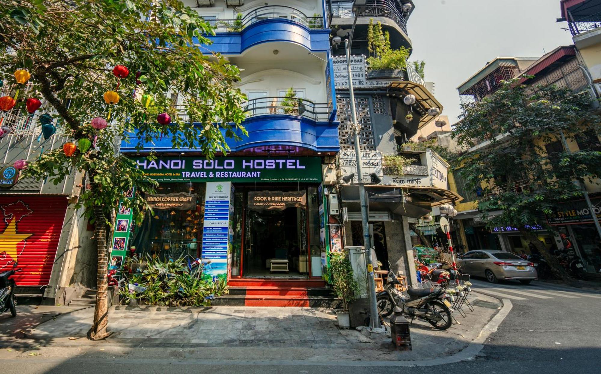 Hanoi Solo Hostel Exteriör bild